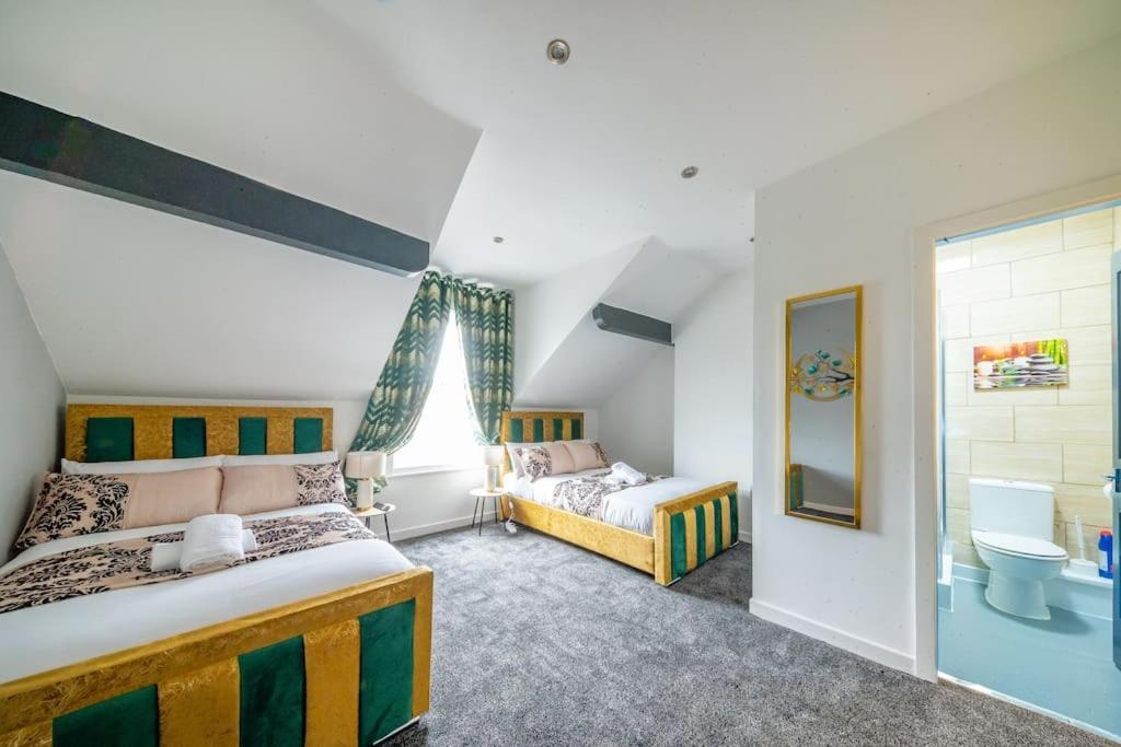 *Fl1K* For Your Most Relaxed & Cosy Stay + Free Parking + Free Fast Wifi Leeds  Esterno foto