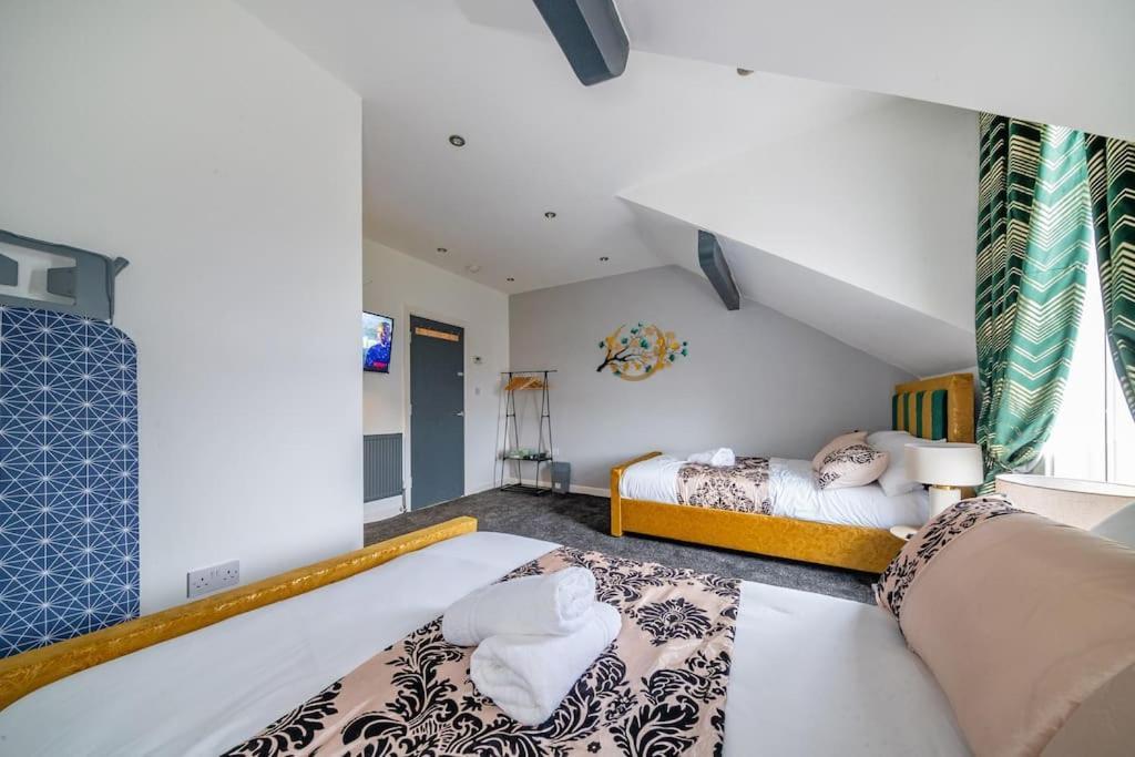 *Fl1K* For Your Most Relaxed & Cosy Stay + Free Parking + Free Fast Wifi Leeds  Esterno foto